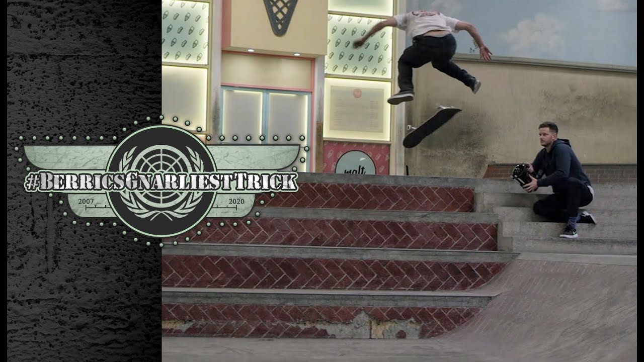 The Gnarliest Trick Ever At The Berrics WINNER: Yoshi Tanenbaum | Berrics Gnarliest Trick