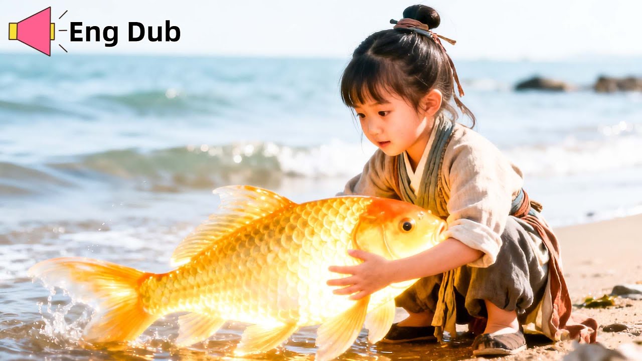 A little girl saves a goldfish from a butcher—never knowing he’s the Dragon Palace prince！