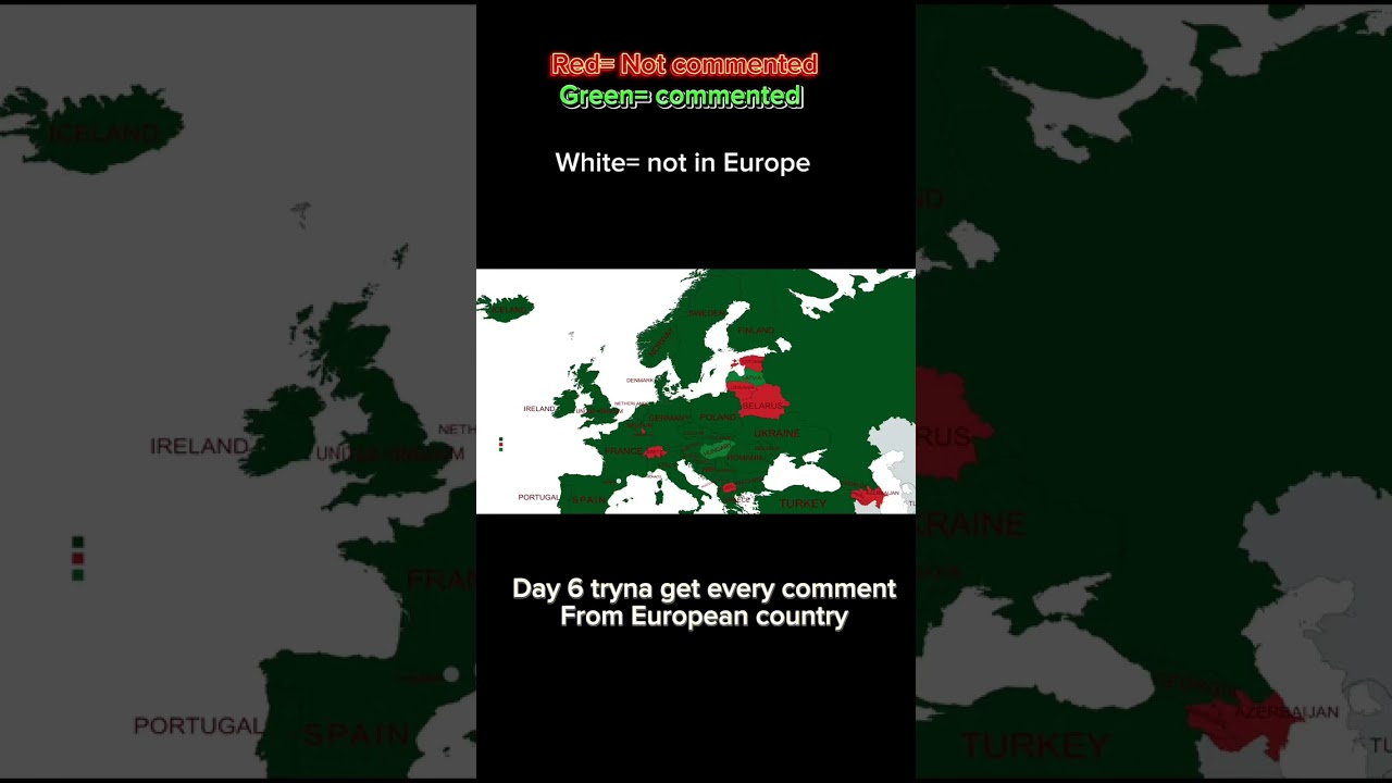 Day 6 tryna get every comment from European countries  #edit  #memes  #shorts  #day6 #europe