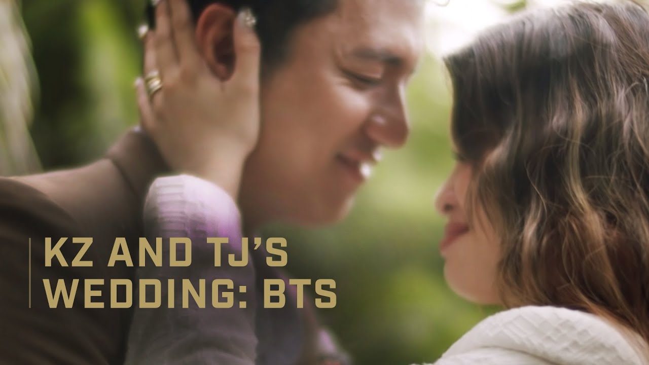 KZ Tandingan and TJ Monterde's Wedding BTS:  PART 1