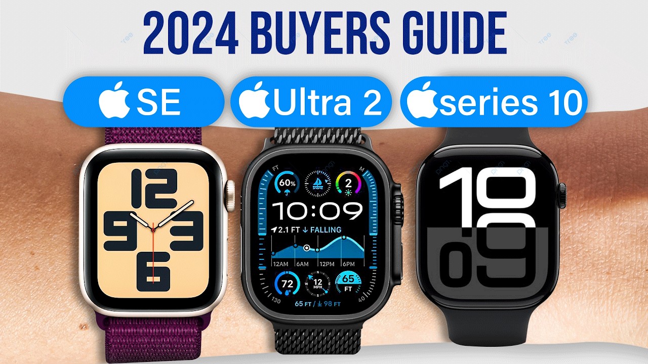 Which Apple Watch is the BEST BUY? Watch 10, Ultra 2 or SE?
