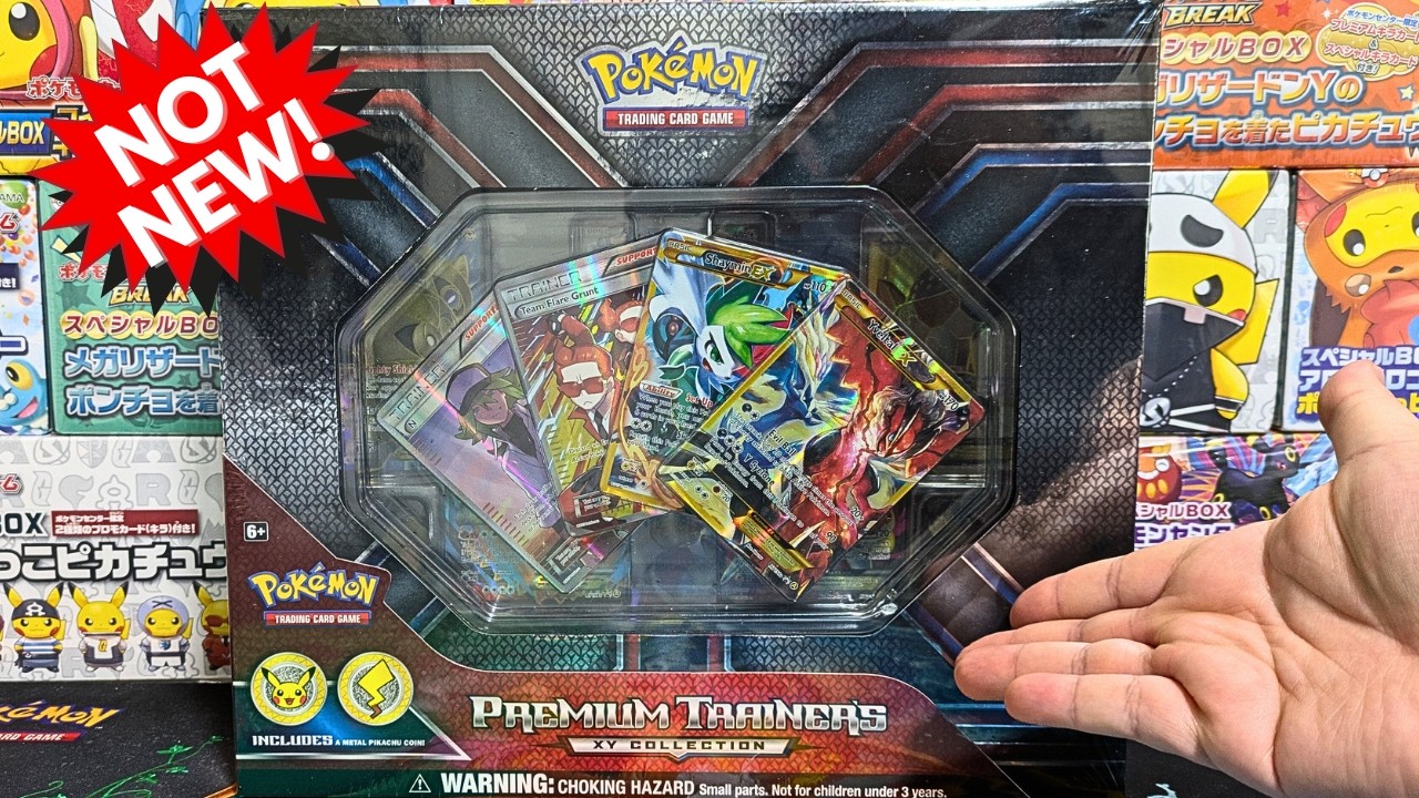 THE XY PREMIUM TRAINER'S COLLECTION!