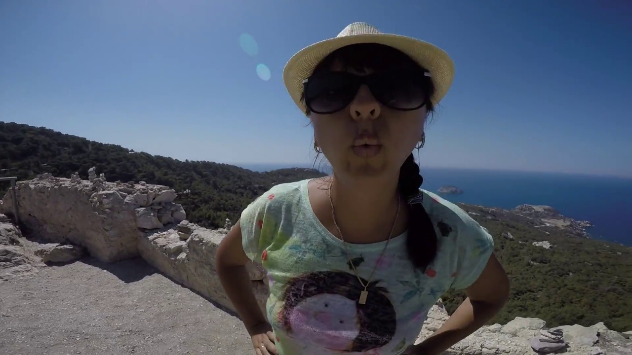 greece rhodes Ladiko, castle of Monolithos