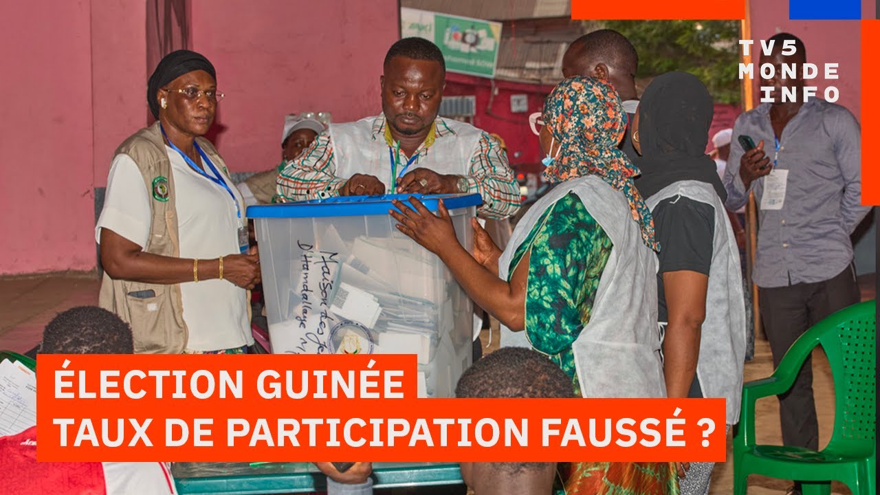 &Eacute;lection Guin&eacute;e : Le taux de participation &agrave; la pr&eacute;sidentielle interroge