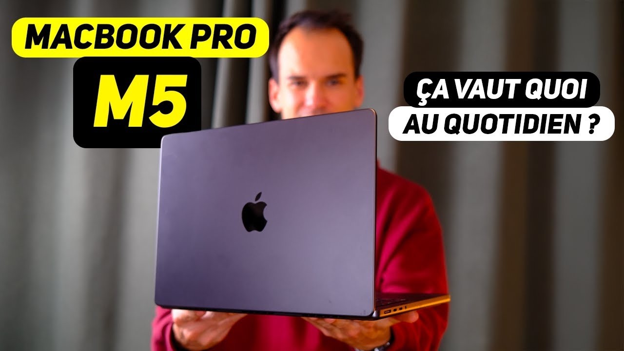 48h avec le MacBook Pro M5 - TEST COMPLET. Il met une claque à mon M1 Pro !