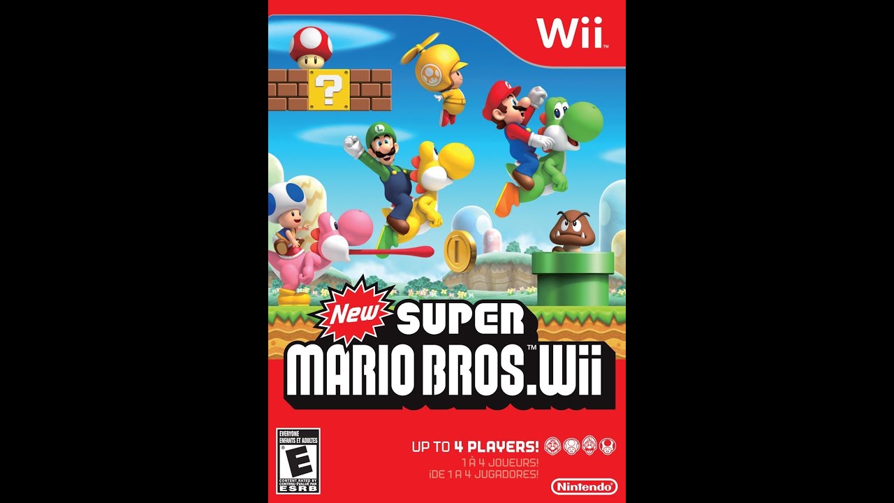 【New Super Mario Bros Wii】World3-1通關紀錄 123...滑走！