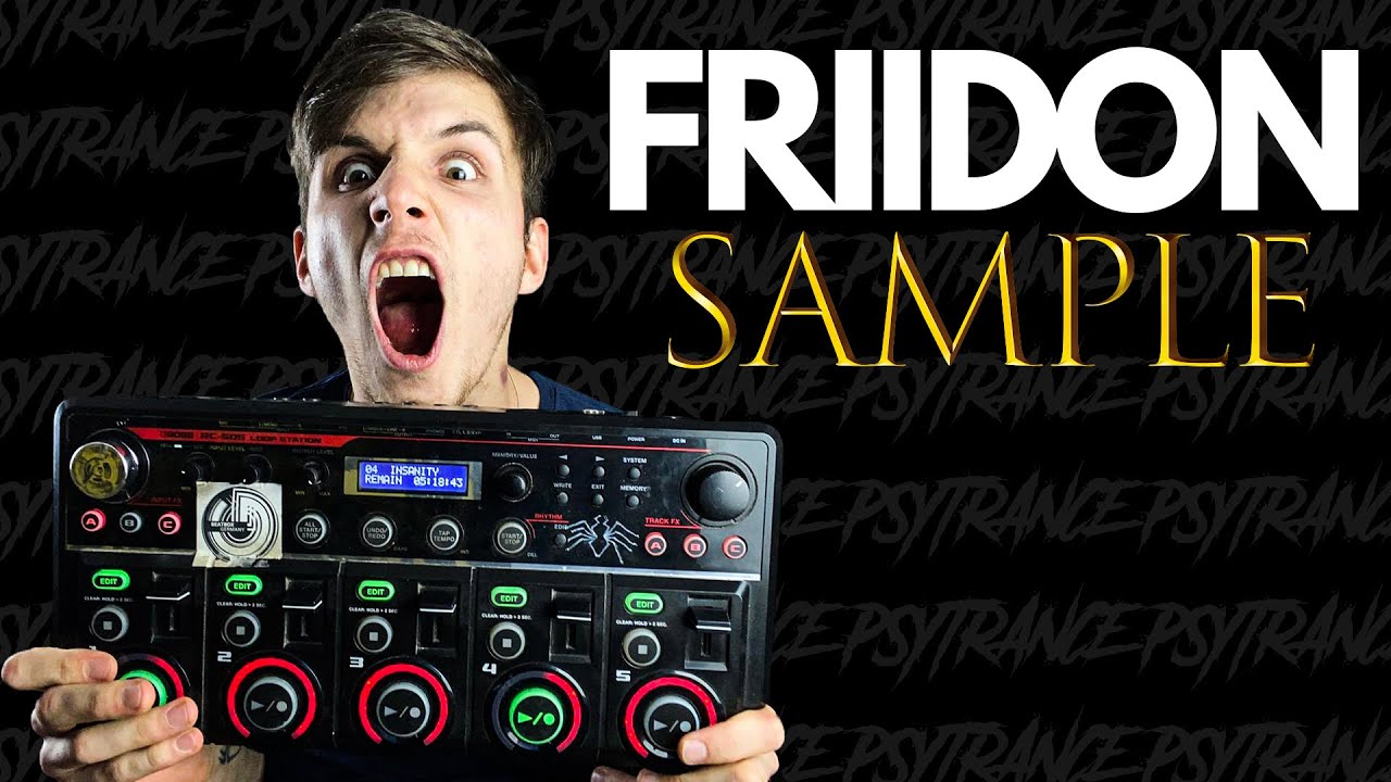 FRIIDON - SAMPLE | Psytrance Loopstation Live performance