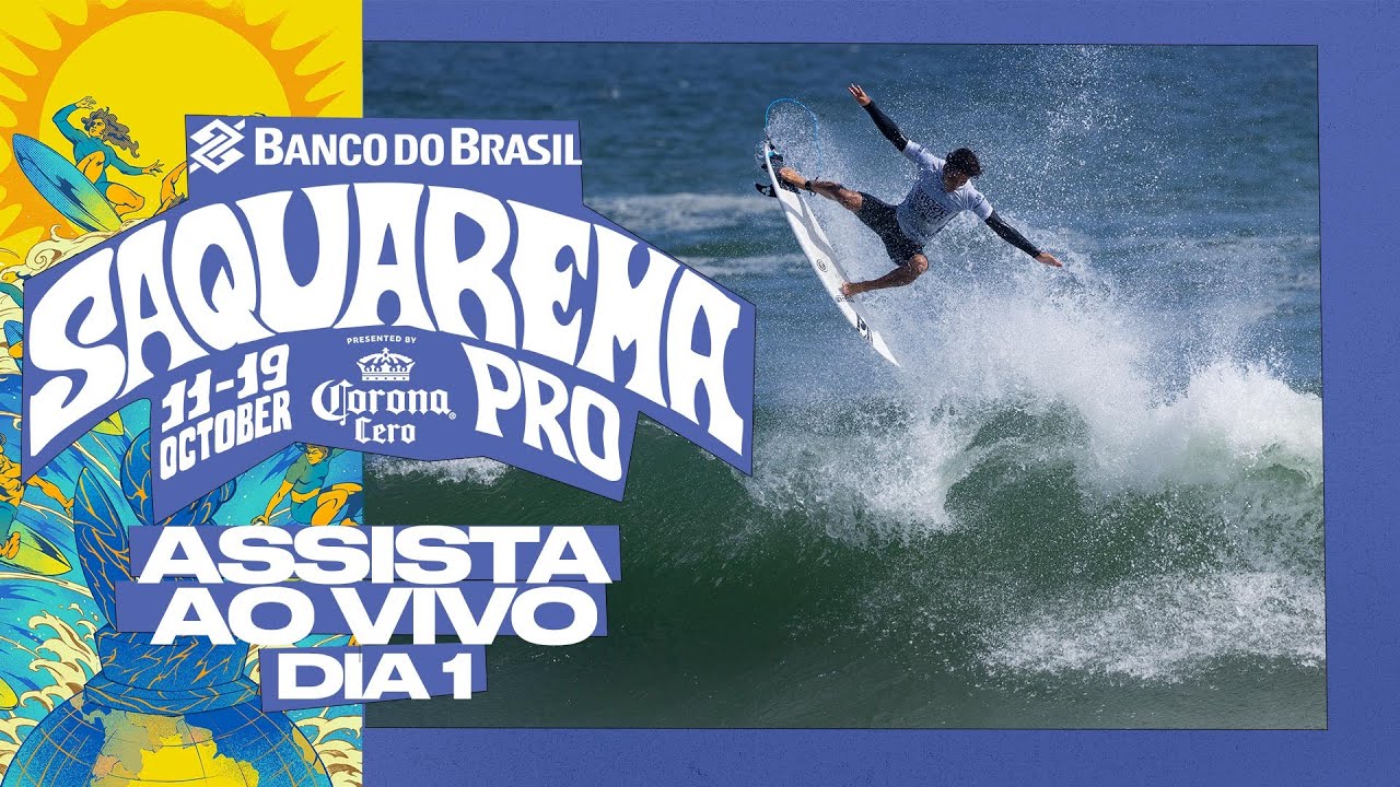 🔴 AO VIVO - Banco do Brasil Saquarema Pro presented by Corona Cero 2025 - Dia 1