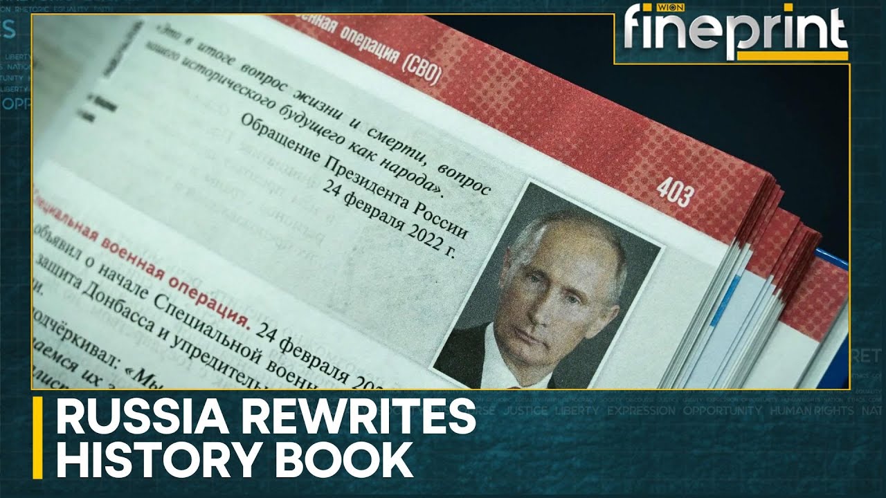 Russian history books defend invasion of Ukraine | Latest World News | English News | WION Fineprint