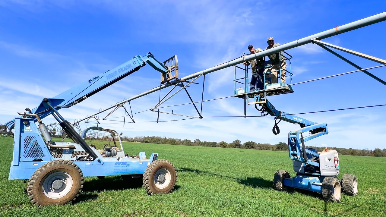 Florida Lightning and Sand Tearing Up Our Pivots