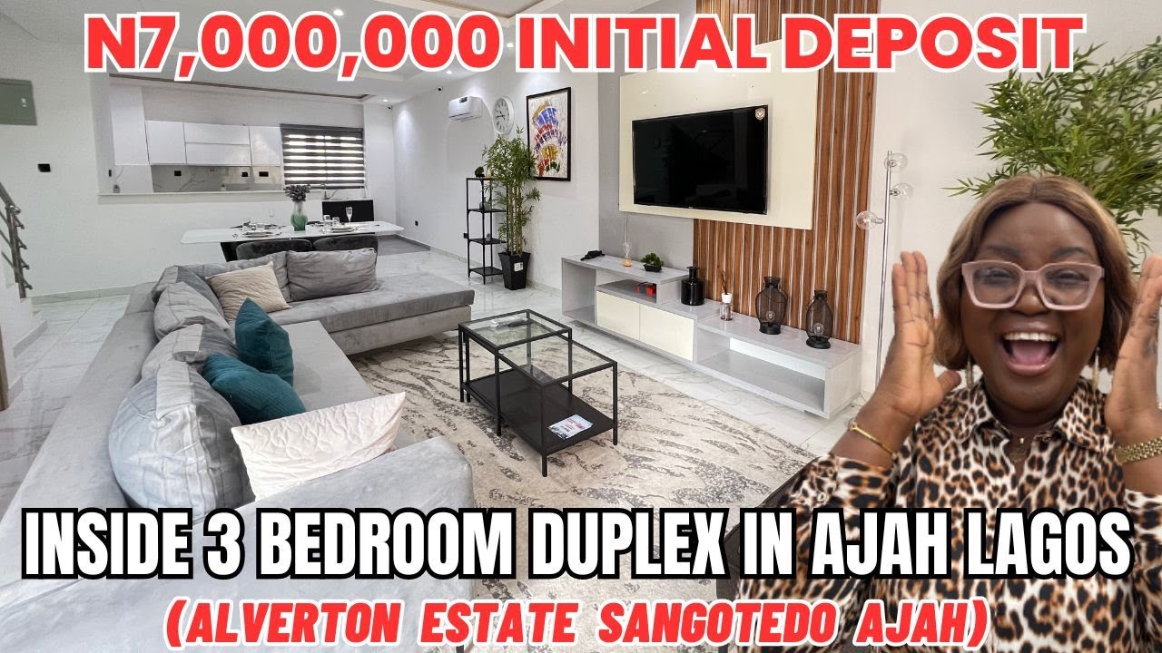 House for sale in Ajah Lagos: N65 Million 3 Bedroom Terrace Duplex + BQ | Alverton Estate Ajah