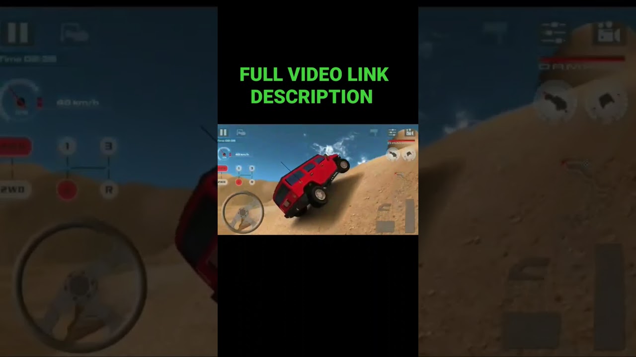 offroad Drive Desert #shorts #youtubeshorts #shortsvideo