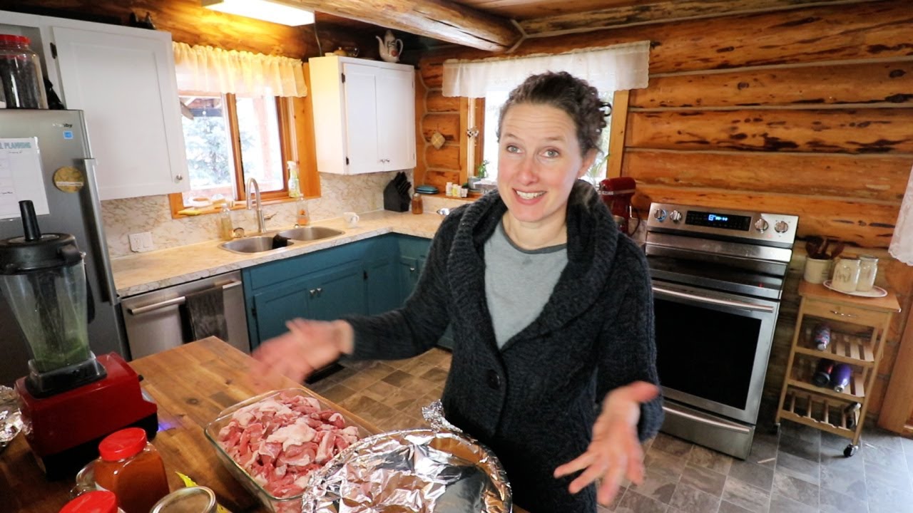 Homegrown Salad in  the Winter | Making Sausage | Almond Puff Pastry