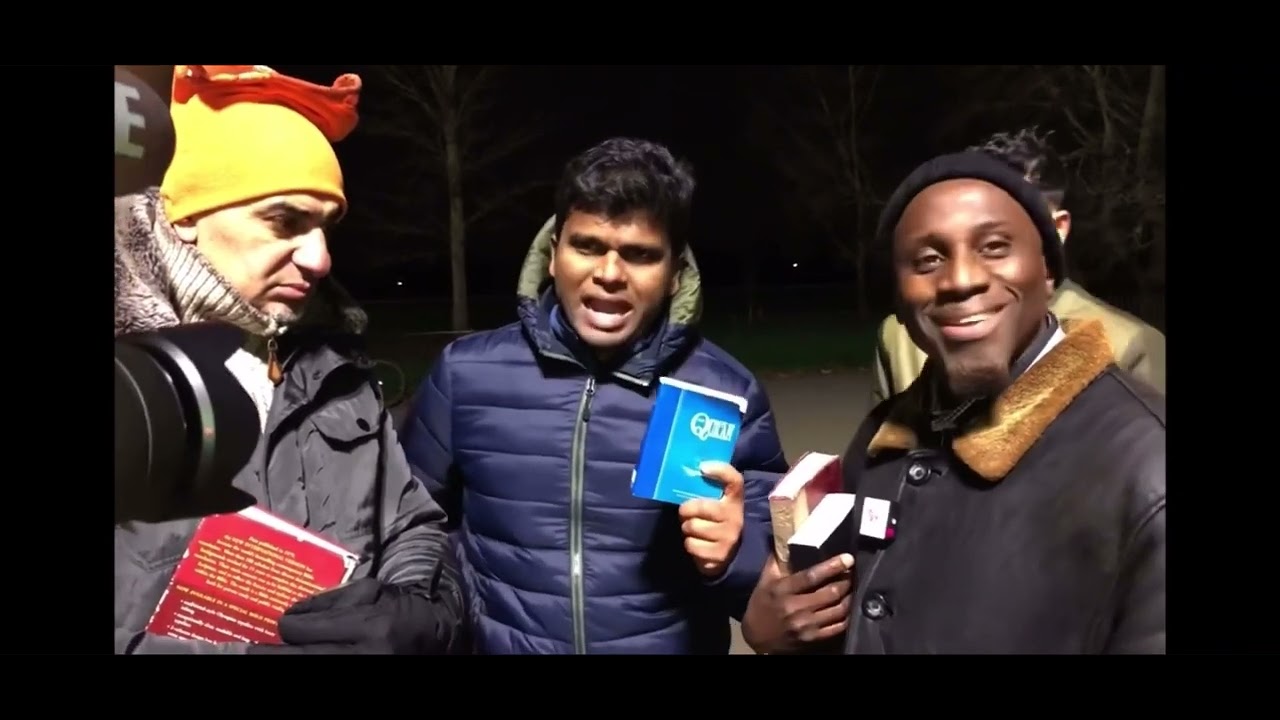 A Must Watch!!! The Day Lamin Laminated Arul At London Hyde Park Speakers Corner!!!