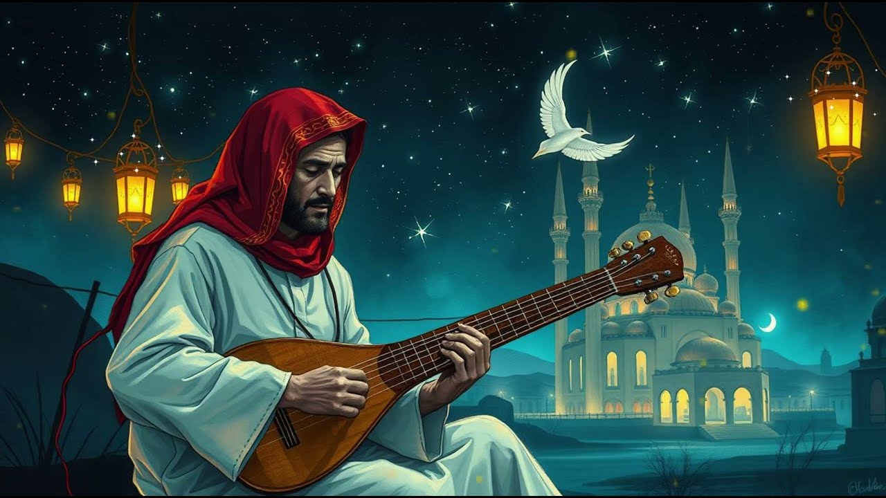 INSTRUMENT OUD ARABIC CHILL 1 JAM 🎶 Musik Tidur Nyenyak, Santai & Belajar | Nuansa Ramadhan
