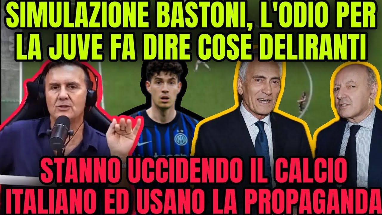STANNO UCCIDENDO IL CALCIO ITALIANO! POLEMICA DOPO IL CASO BASTONI!