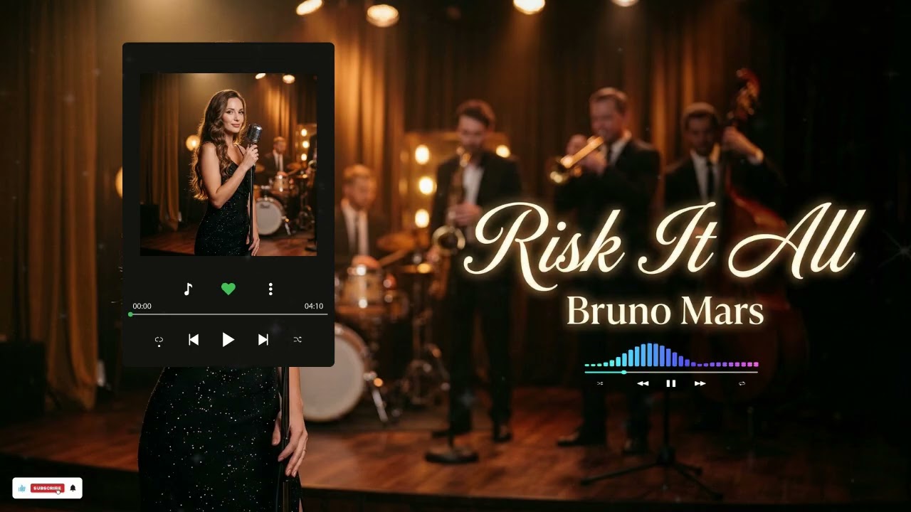 Risk It All – Bruno Mars (Blues Cover & Remix) | Emotional Modern Blues Guitar Version 🎸