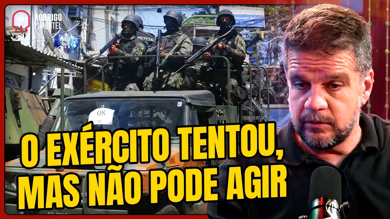 Exército no Combate ao Crime no Rio: Por Que Não Funciona? ⁨@Rodrigo-Pimentel⁩
