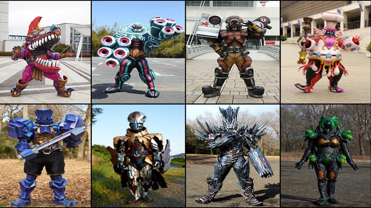 All Zyuohger Monsters/Villains