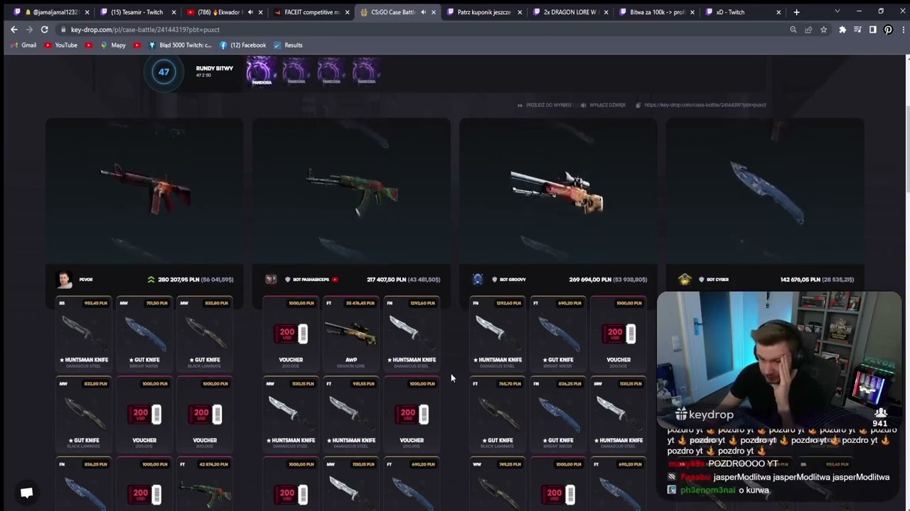 PEVOR WYGRYWA MILION NA KEYDROP!💲