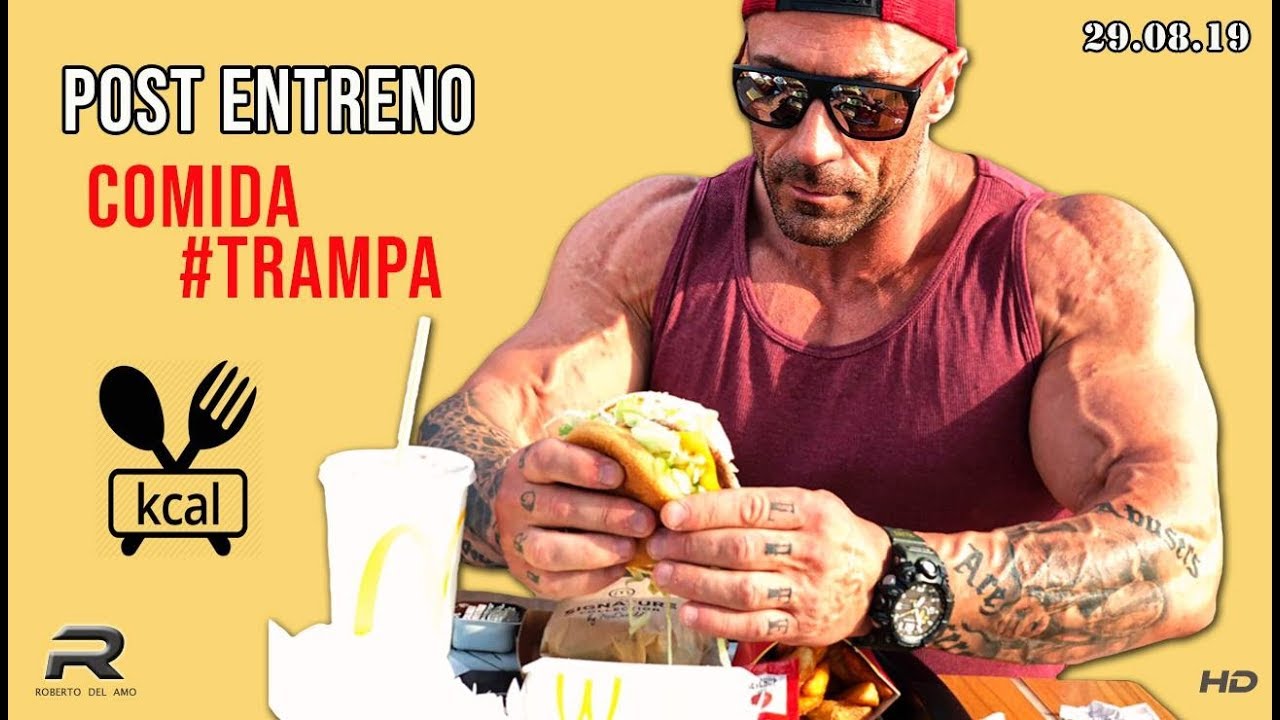POST ENTRENO : COMIDA TRAMPA 🍔🥞🍟