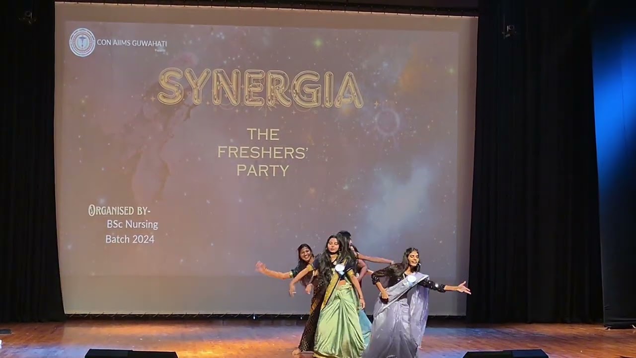 Synergia 2k25 🎊 🤩 😍 #new#freshers #aiims 
