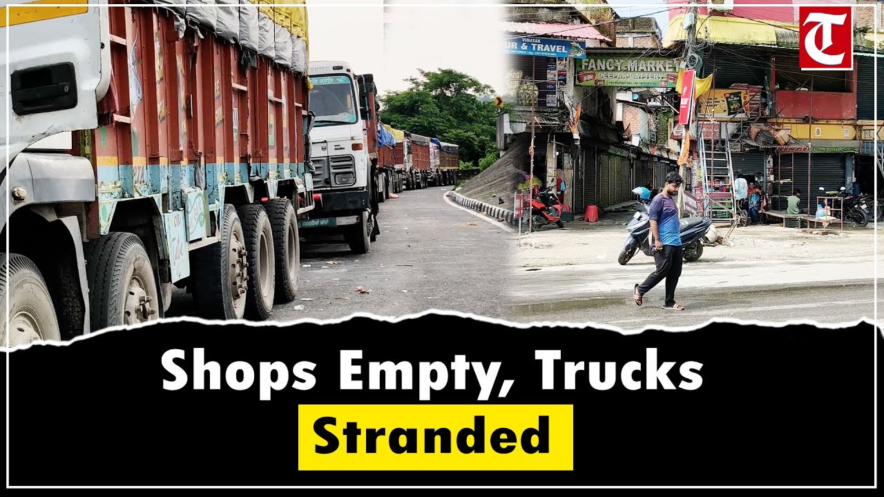 Nepal-India Border Closure Hits Trade | Panitanki Shops Empty, Trucks Stranded for Days