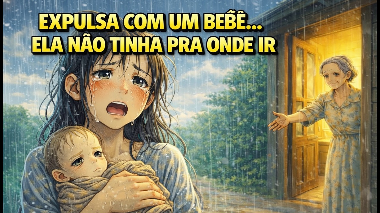 EXPULSA PELOS PROPRIOS PAIS COM UM BEBÊ DOENTE… MAS DEUS DEU CASA, COMIDA E MILAGRE