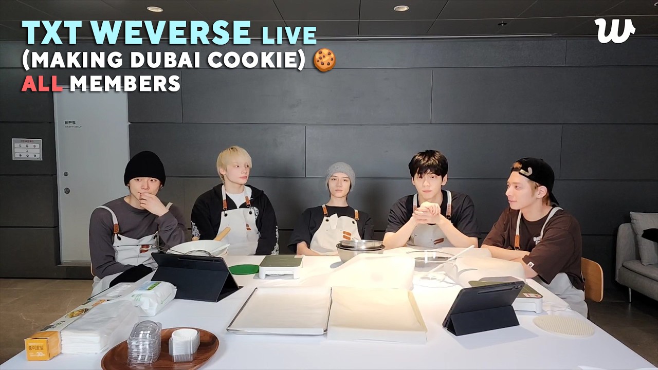 [MULTI SUB] TXT WEVERSE LIVE (2026.02.23) | ALL MEMBERS LIVE (DUBAI CHEWY COOKIE)