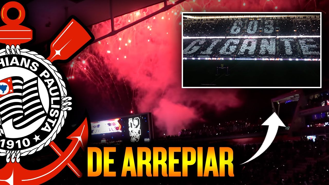 Corinthians EMOCIONA Cássio com MOISAICO e HOMENAGEM na Neo Química Arena
