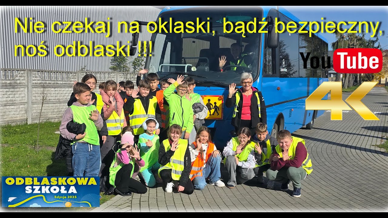 Odblaskowa szkoła - część 1 AUTOBUS