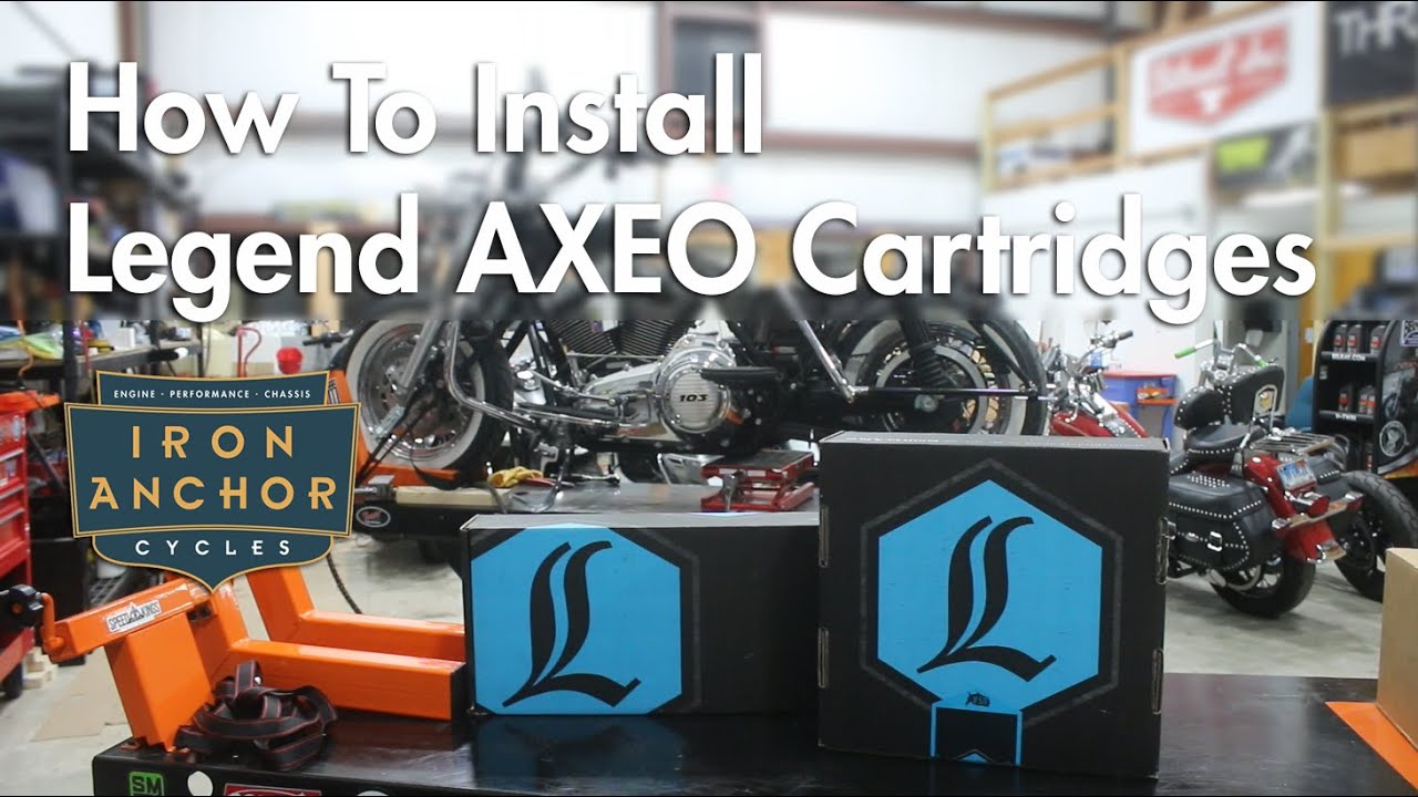 How To Install Legend AXEO Front Cartridges on your Harley Bagger