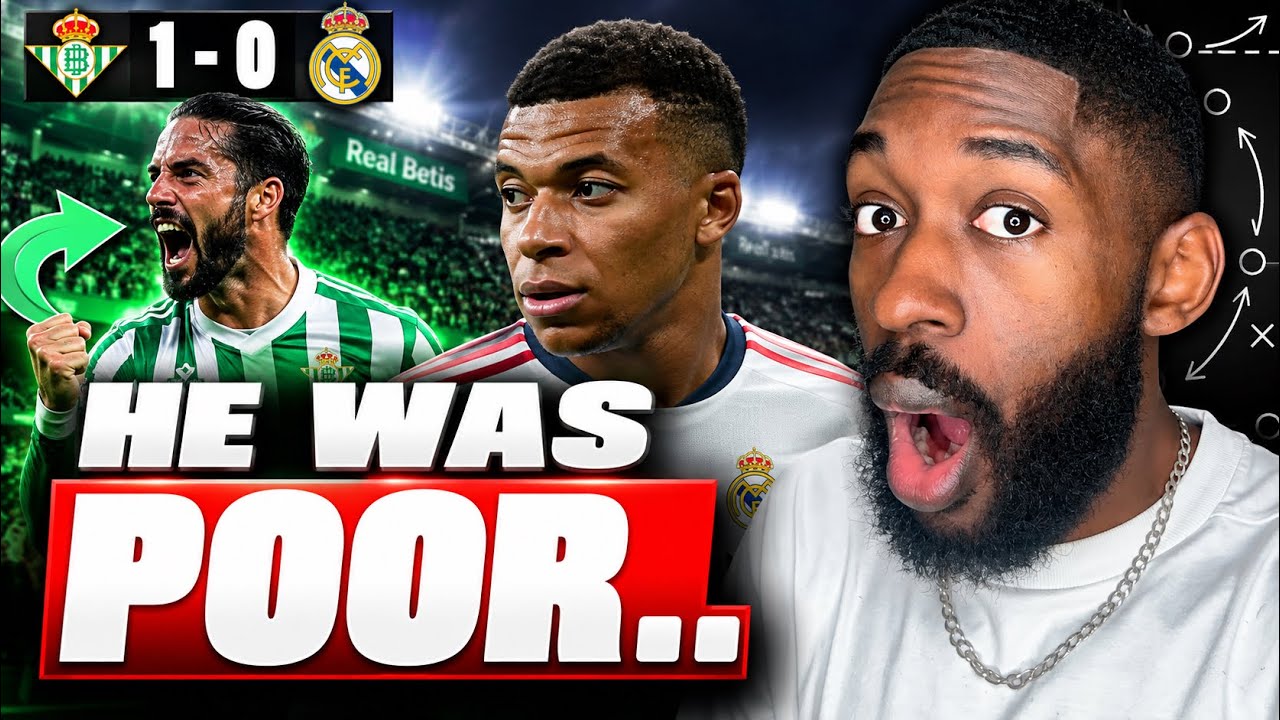 MBAPPE COST REAL MADRID IN BAD DEFEAT AT BETIS