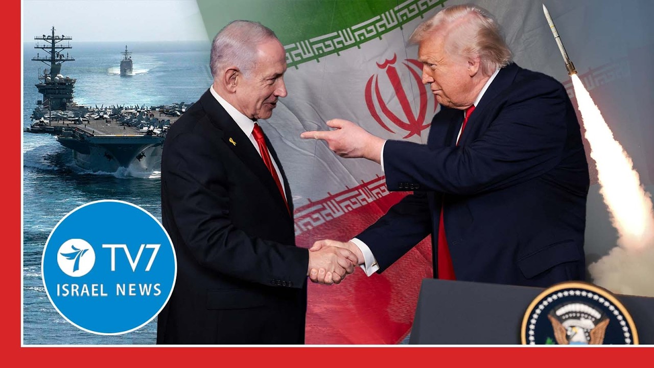 Trump warns Iran “foolish” to evade deal; Netanyahu meets Trump at White House TV7 Israel - 11 Feb.