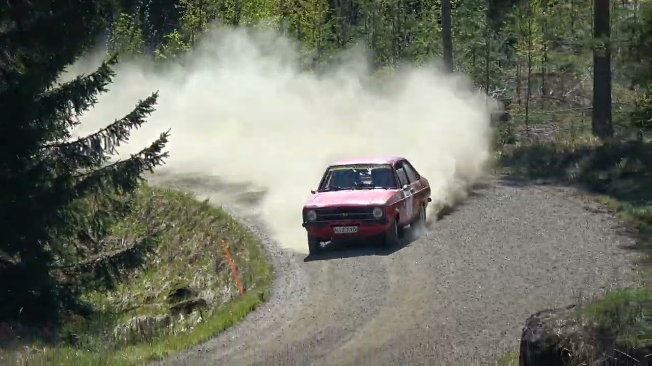 Kaakkoisralli 2022 ek1 Historic Rally Trophy cars