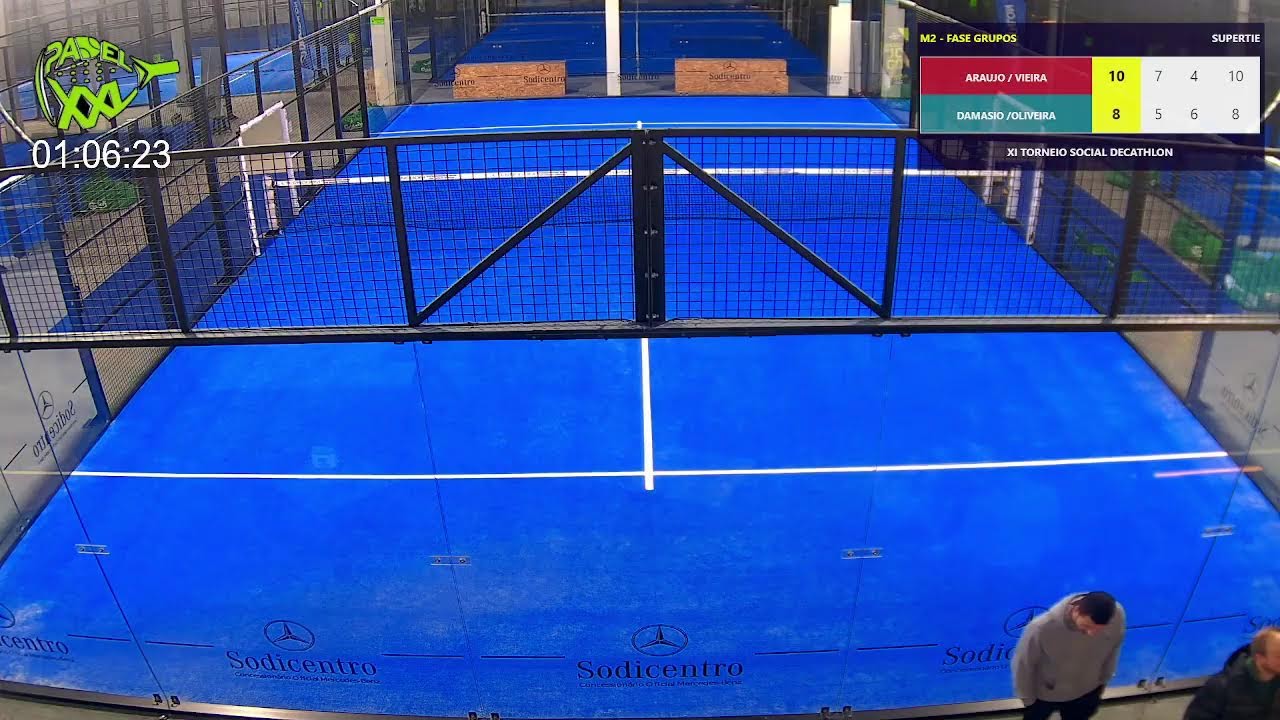 Padel em direto do CAMPO SODICENTRO no PADEL XXL