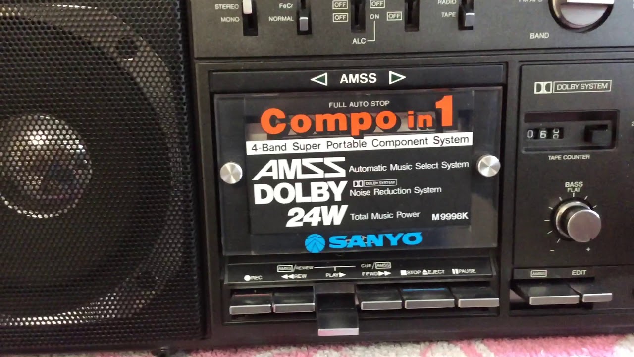 SANYO m 9998K . Первый старт после профилактики . Часть 1
