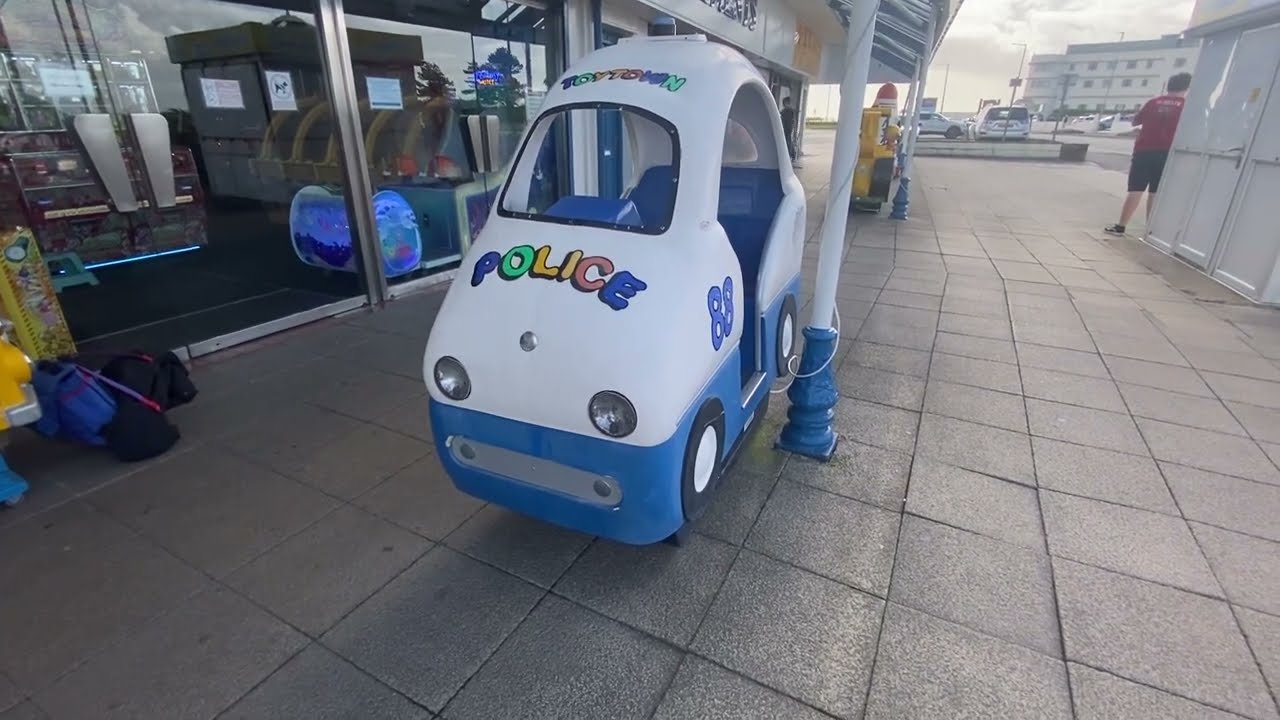 RG Mitchell toytown police car kiddie ride 