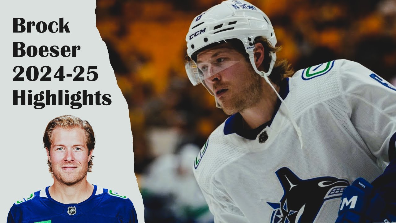 Brock Boeser 2024-25 Highlights