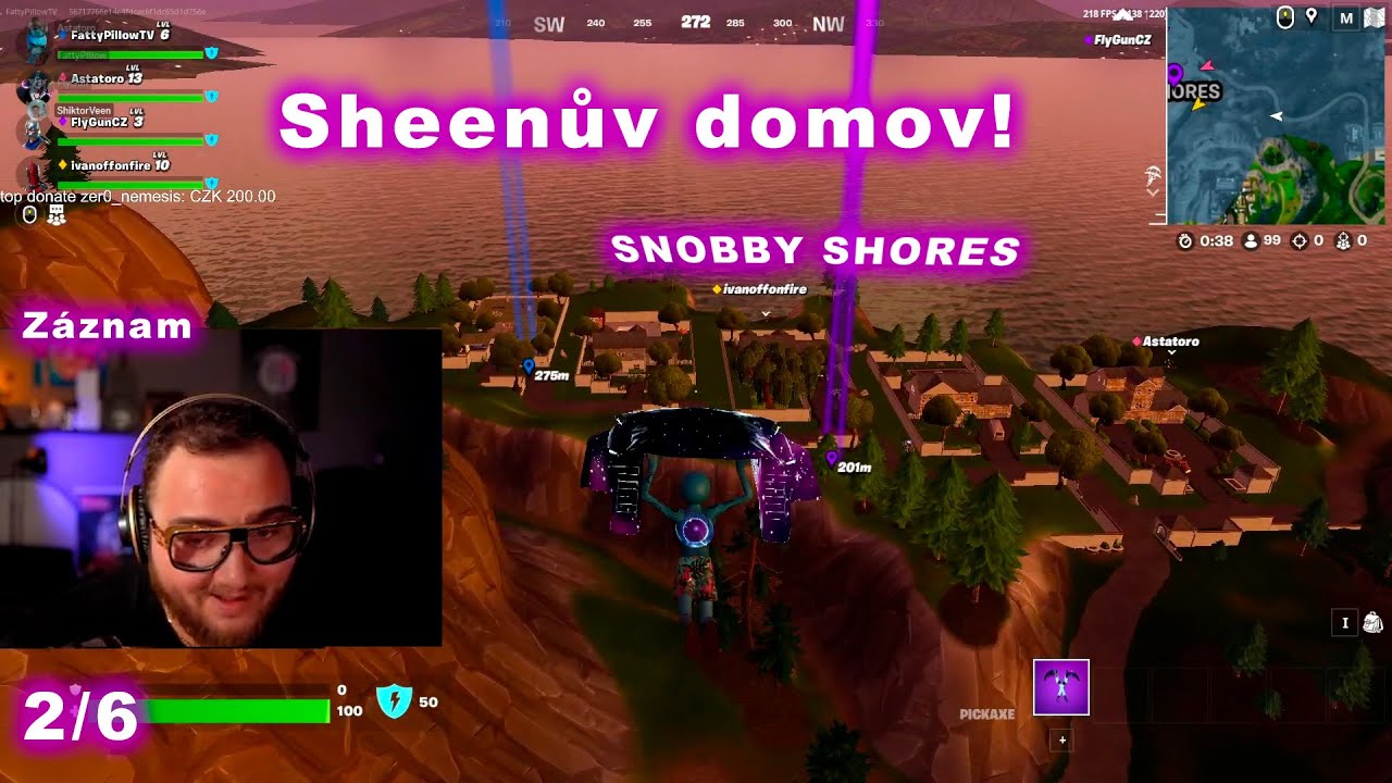 OG Fortnite [Záznam 2/6] | @FattyPillowTV  ,  @viktorsheen  ,  @astatoro2105   a  @FlyGunCZ