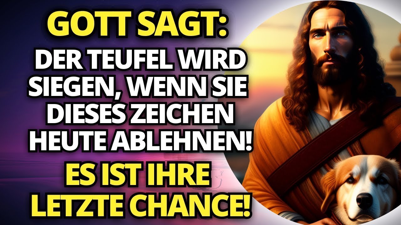 💌 DRINGEND! ÜBERSPRINGEN SIE ES NICHT! GOTT MÖCHTE SIE WARNEN! ES WIRD HEUTE PASSIEREN...
