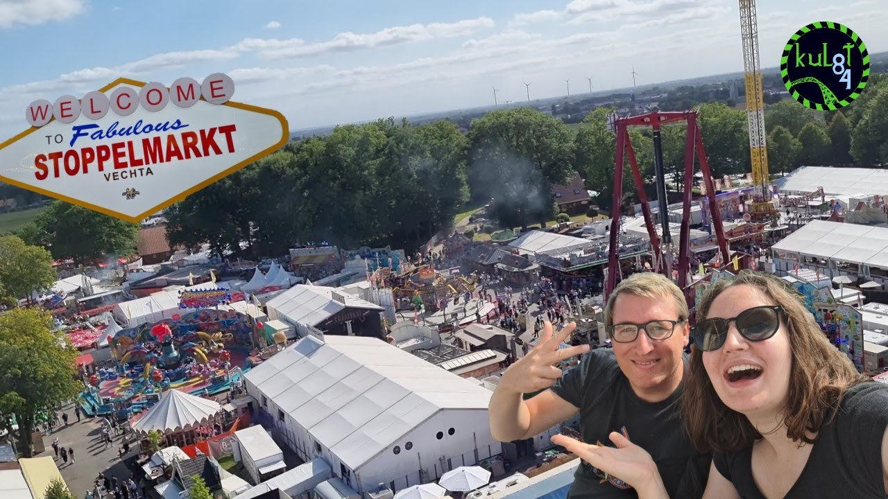 Tag der Achterbahn auf dem Stoppelmarkt Vechta 2025 | Vlog #38