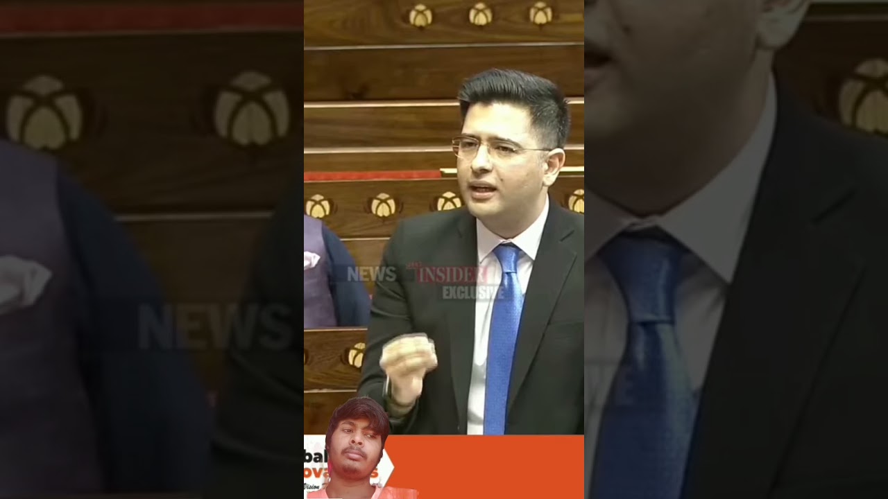 #Watch​: MP-Raghav Chadha's Speech on Budget says Middle Class is Suffering...