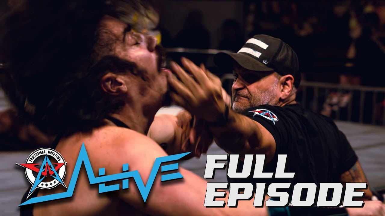 AAW ALIVE - March 2024 - FULL EPISODE: Logan vs Outlaw, Mayday & Chico vs Rico & Boucher | AAW Pro