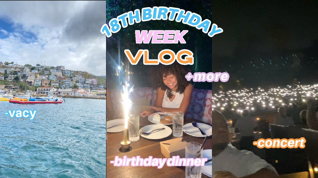 18th BIRTHDAY WEEK VLOG | surprise party.....