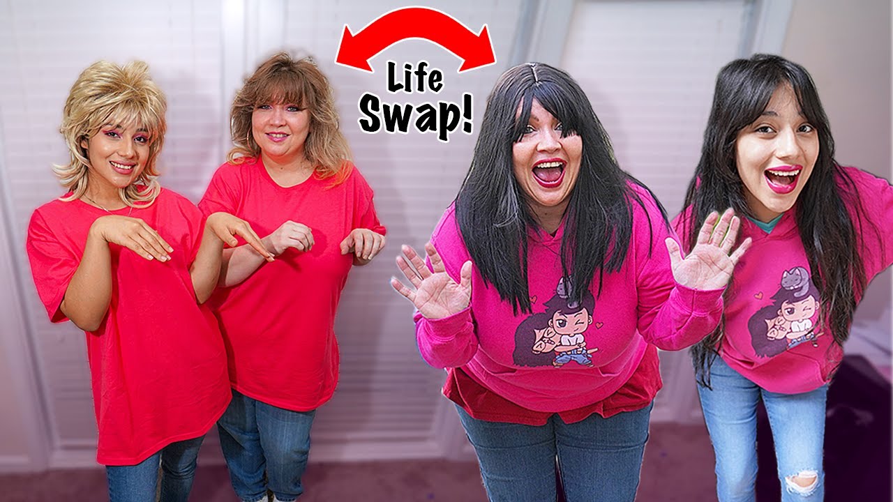 Switching Lives With My Son's Girlfriend! @JehielyNAlex
