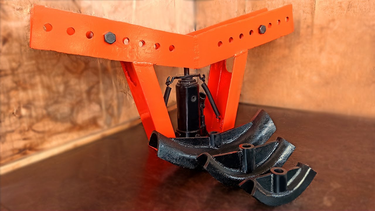 HOW TO MAKE A PIPE BENDER // HANDMADE PIPE BENDER