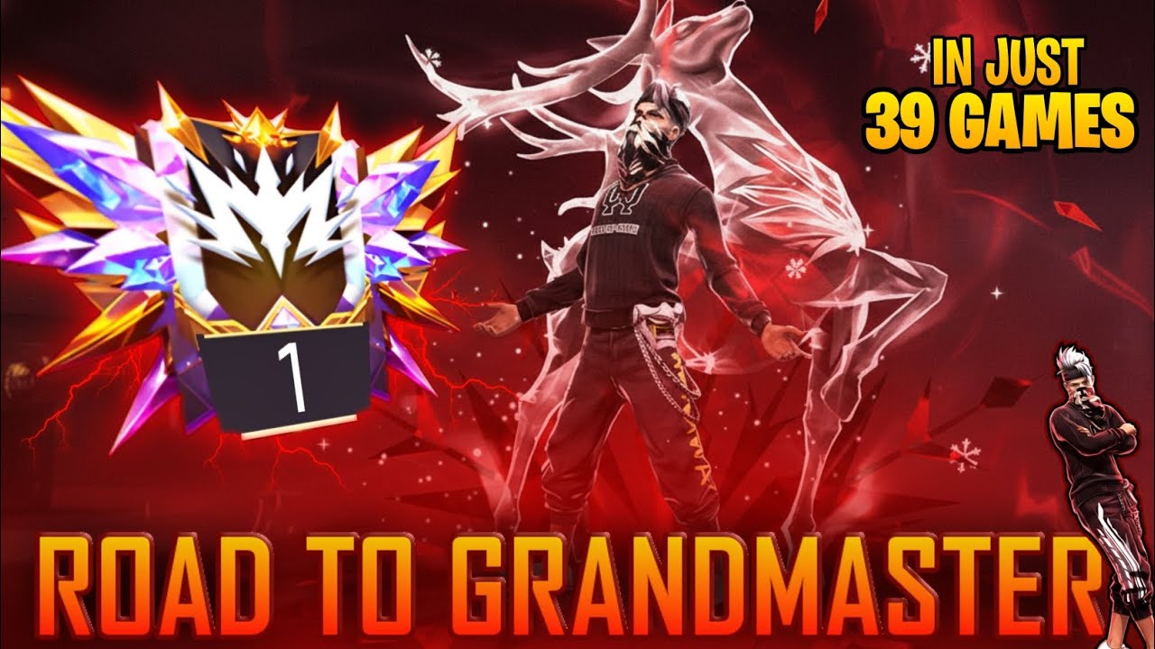 Road To Grandmaster in Just 39 Games ✅🔥