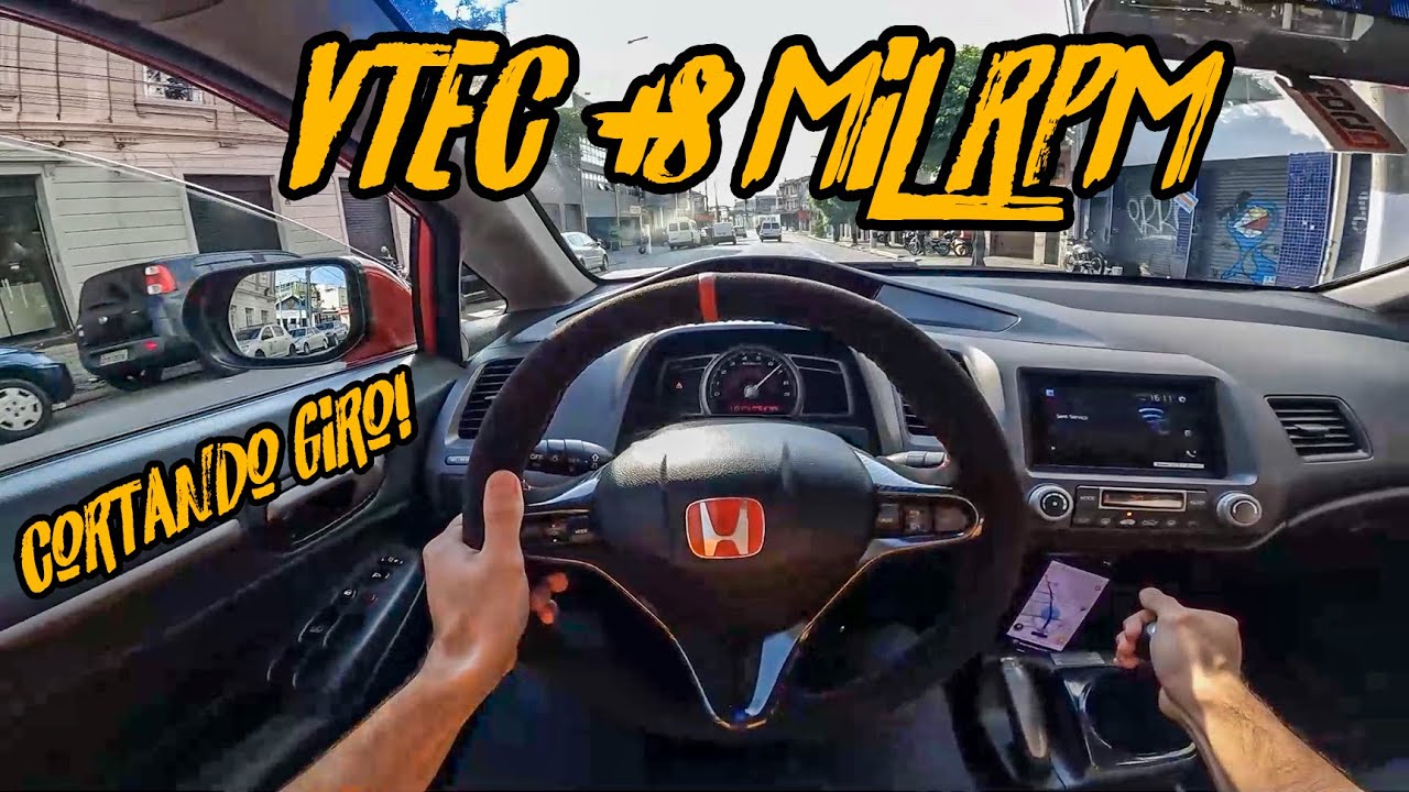 COMPREI UM CIVIC SI PRIMEIRO ROLE !!🔥🚀SÓ O CANO