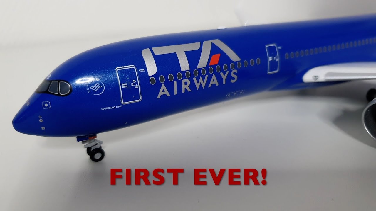 First ever? | ITA airways | Airbus A350-900 | Scale 1:200